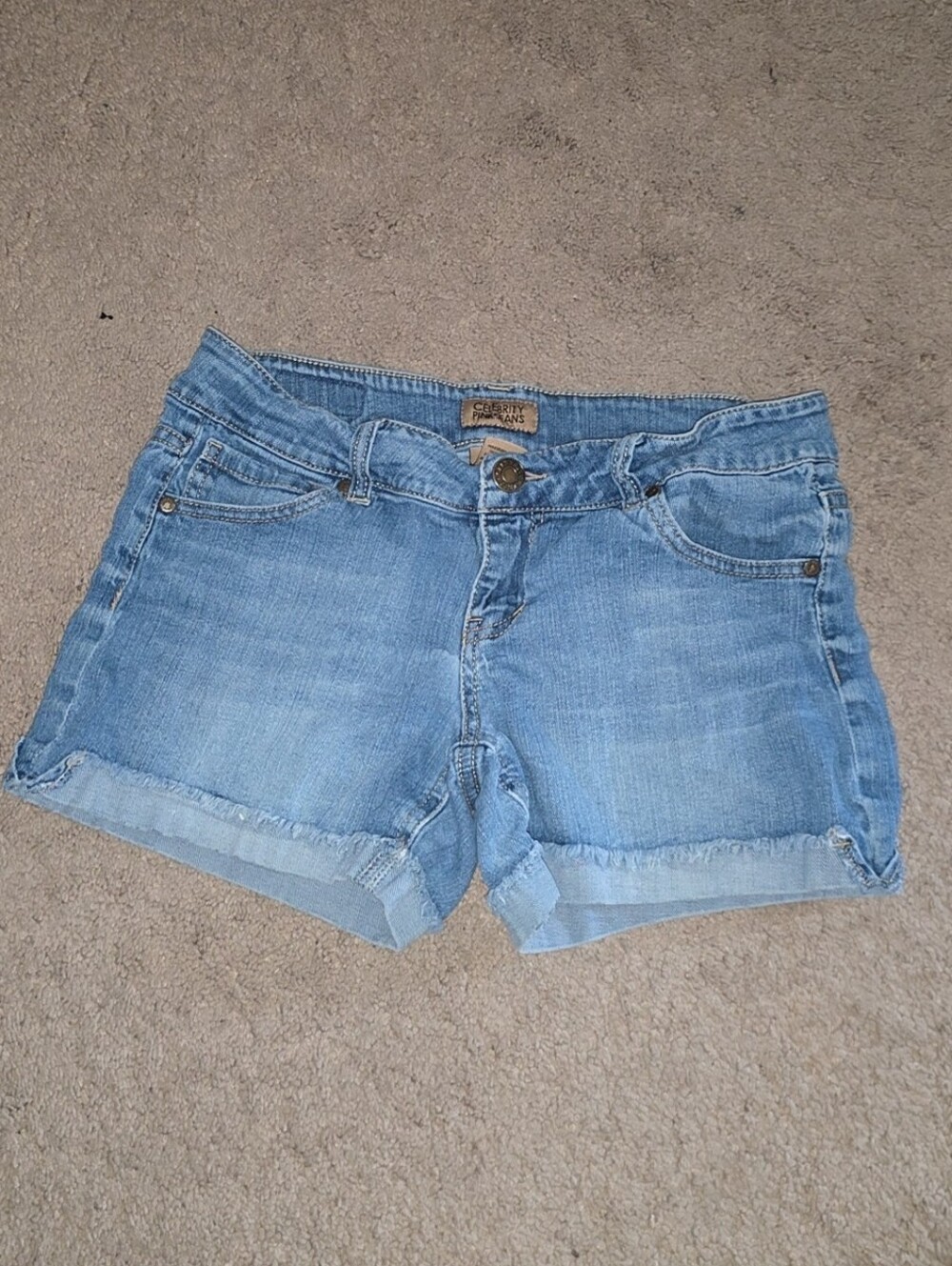 Light Blue Denim Women’s Shorts